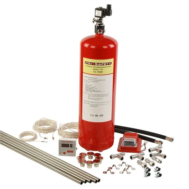 Vehicle Dry Powder Fire System